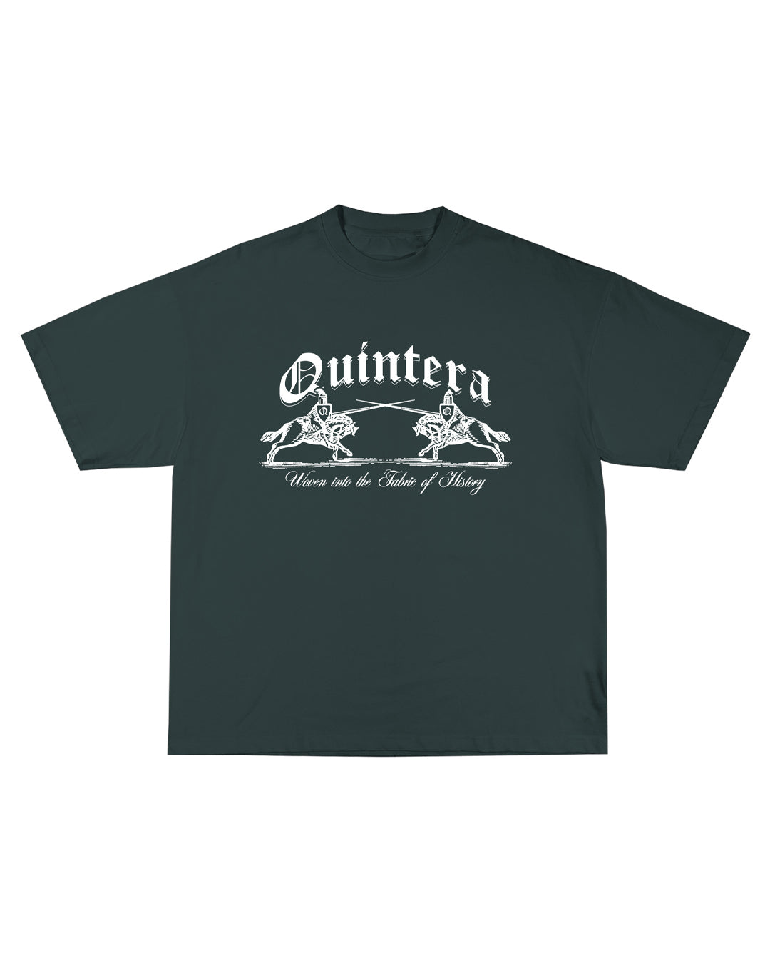 Jousting Wild Green Boxy T-Shirt