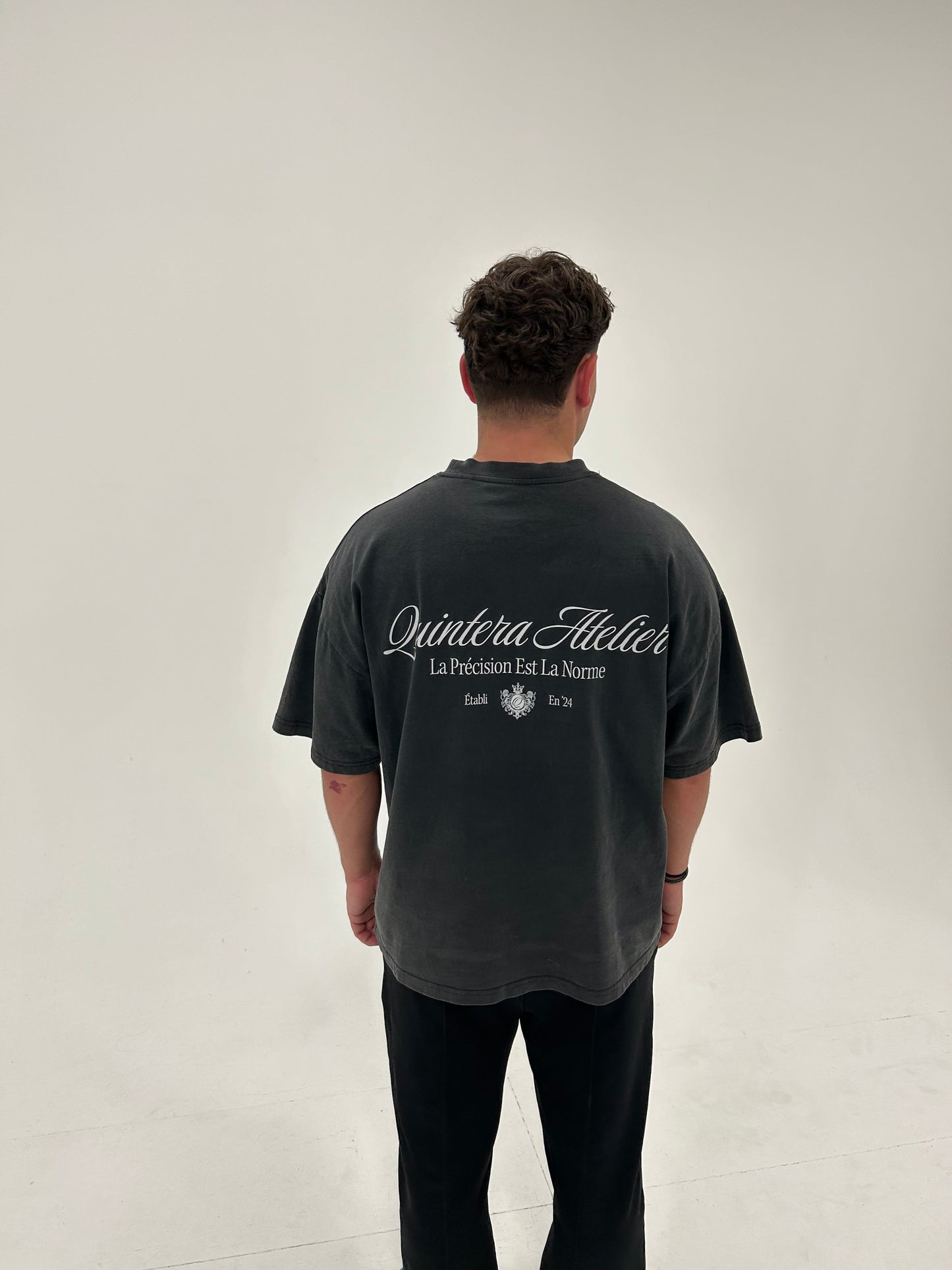 Faded Black Quintera Atelier Oversized T-shirt