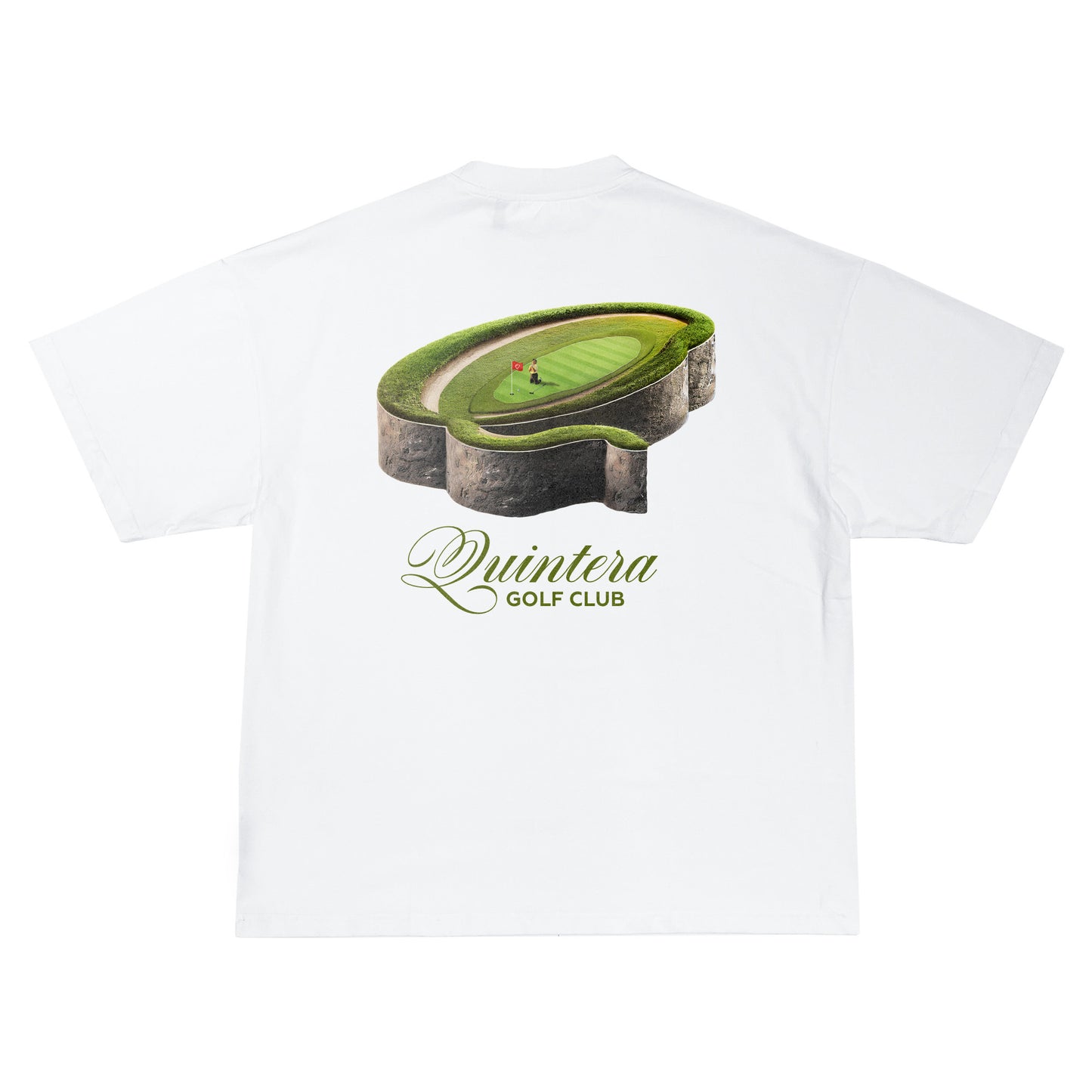 Golf Club White Boxy T-Shirt